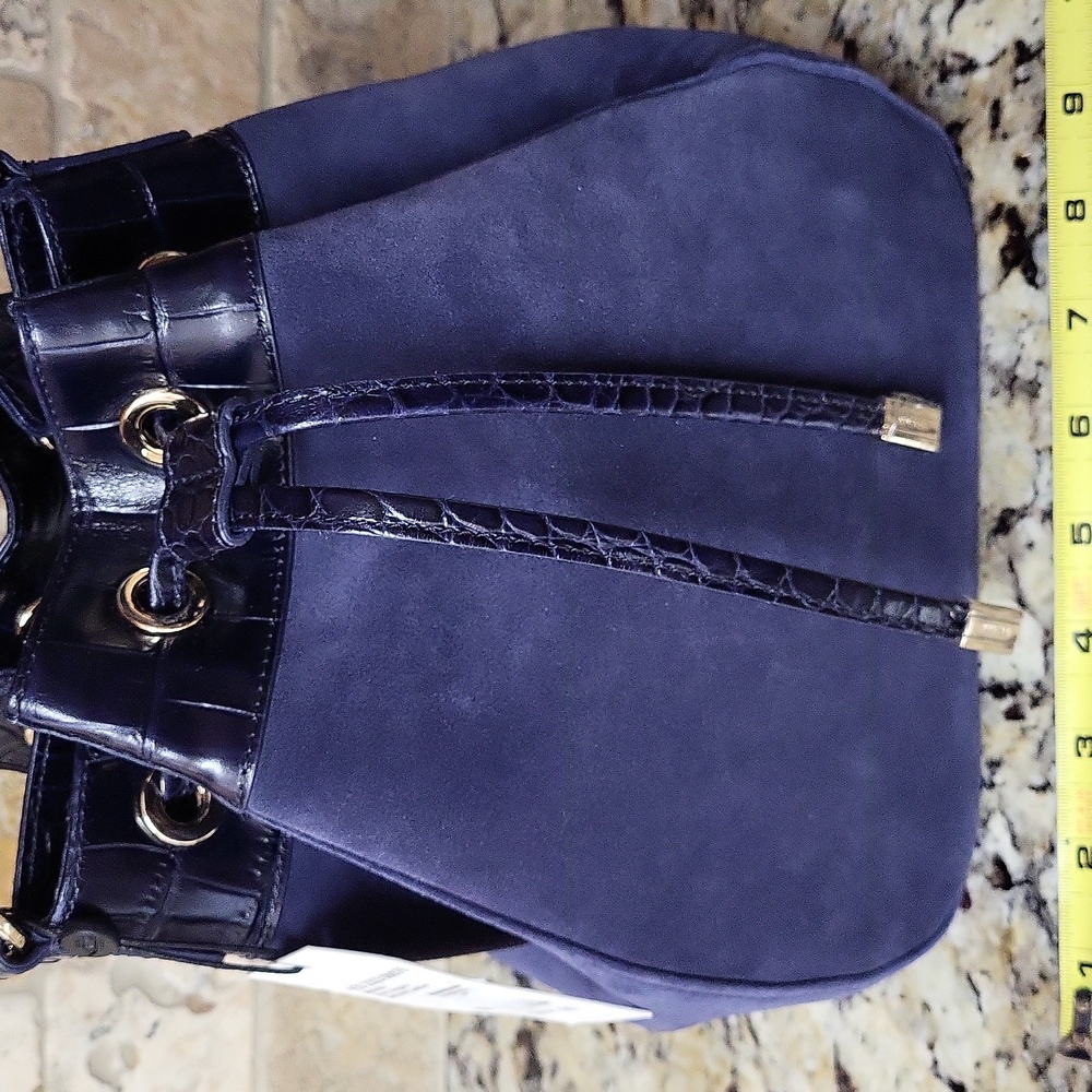 Brahmin Melinda Suede Bucket Bag - Picture 4 of 16